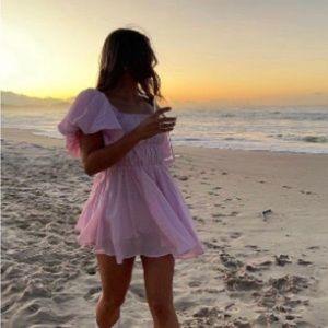 pink mini dress NEW WITH TAGS